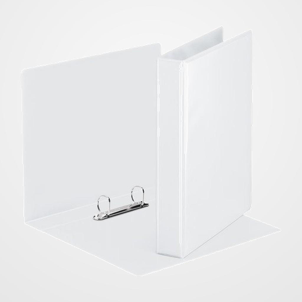 CARPETA CANGURO ESSELTE PVC BASICA A4 2 an.MIXTAS 25mm BLANCO (49722)