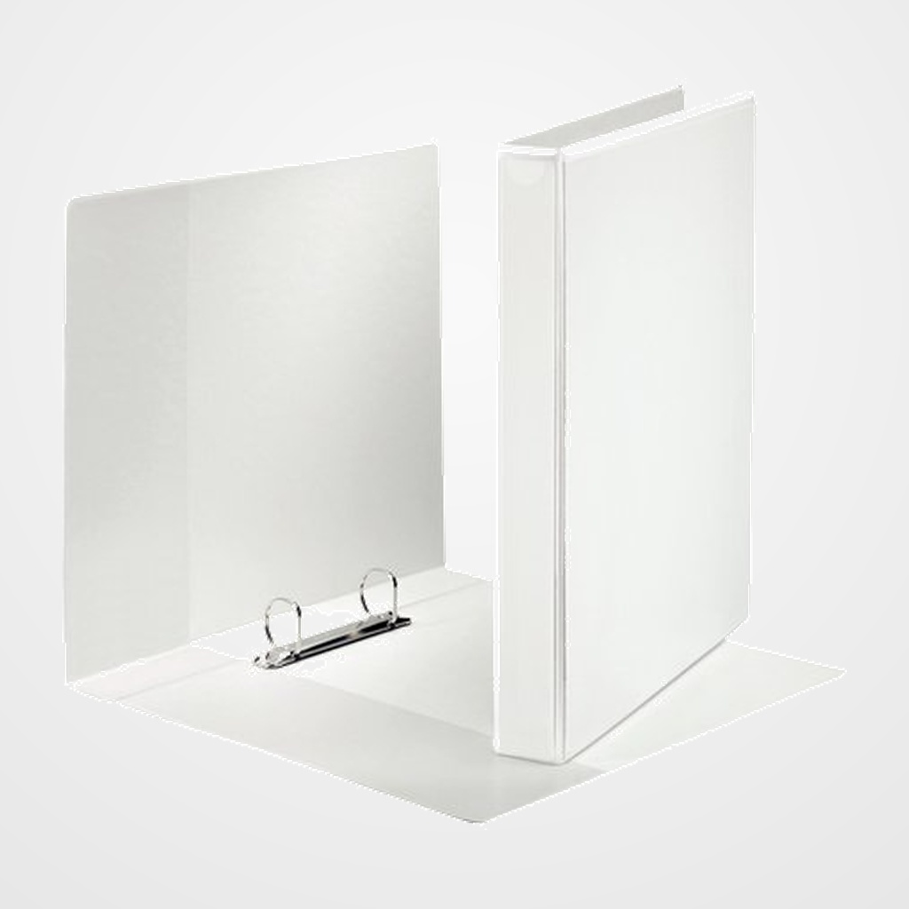 CARPETA CANGURO ESSELTE PVC PLUS A4+ 2 an.MIXTAS 25mm BLANCO (1430)