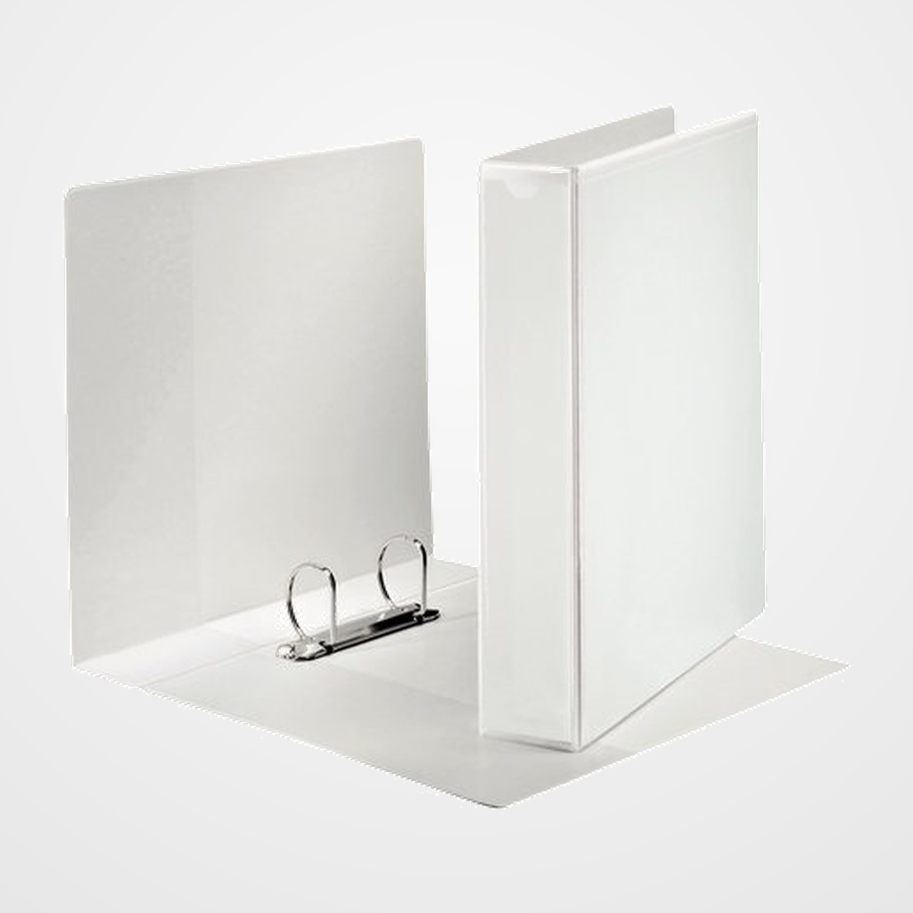 CARPETA CANGURO ESSELTE PVC PLUS A4+ 2 an.MIXTAS 40mm BLANCO (1450)