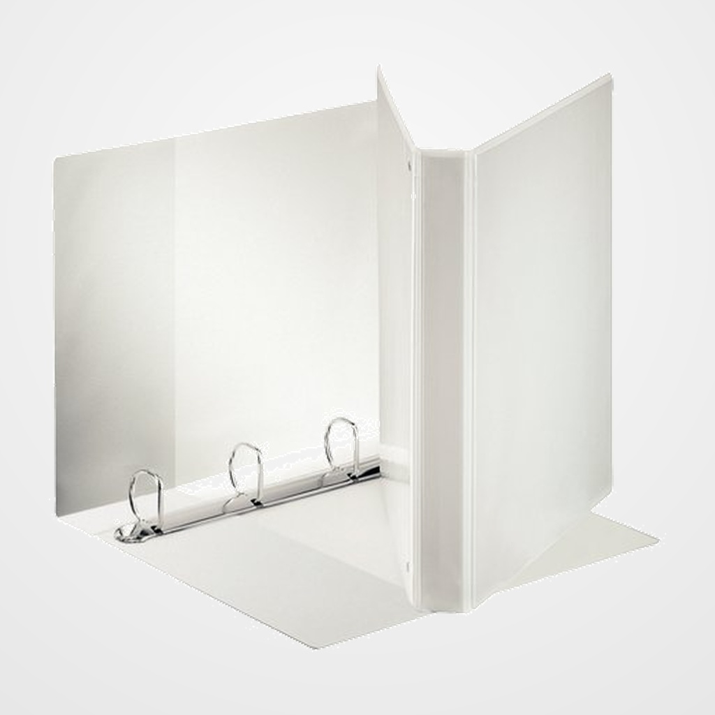 CARPETA CANGURO ESSELTE PVC PLUS A4+ 4 an.MIXTAS 25mm BLANCO (1440)