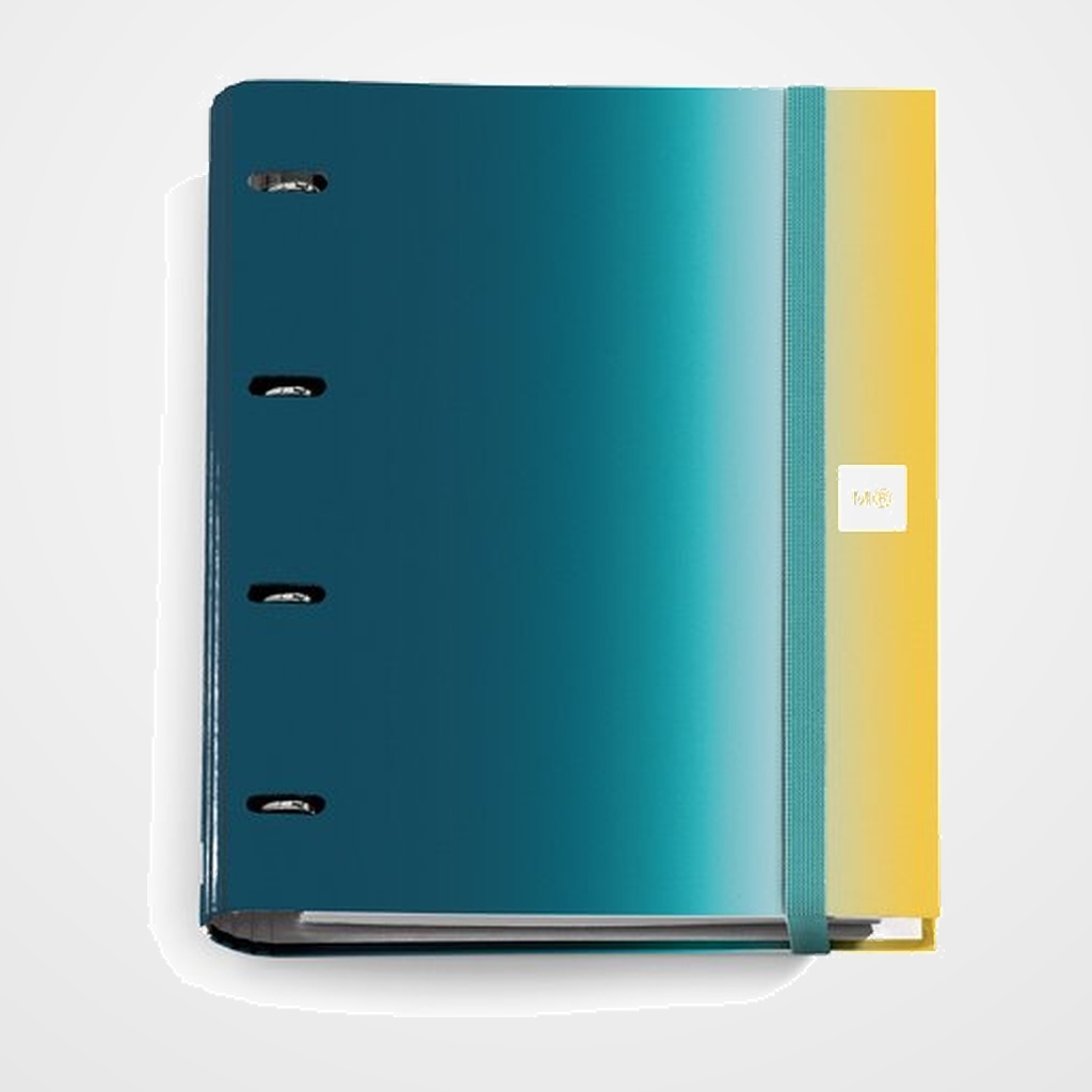 CARPEBLOC MIQUELRIUS AURORA CARTON FORRADO A4 4 an.MIXTAS 35mm con REC.100 hj. 90 gr. ICELAND