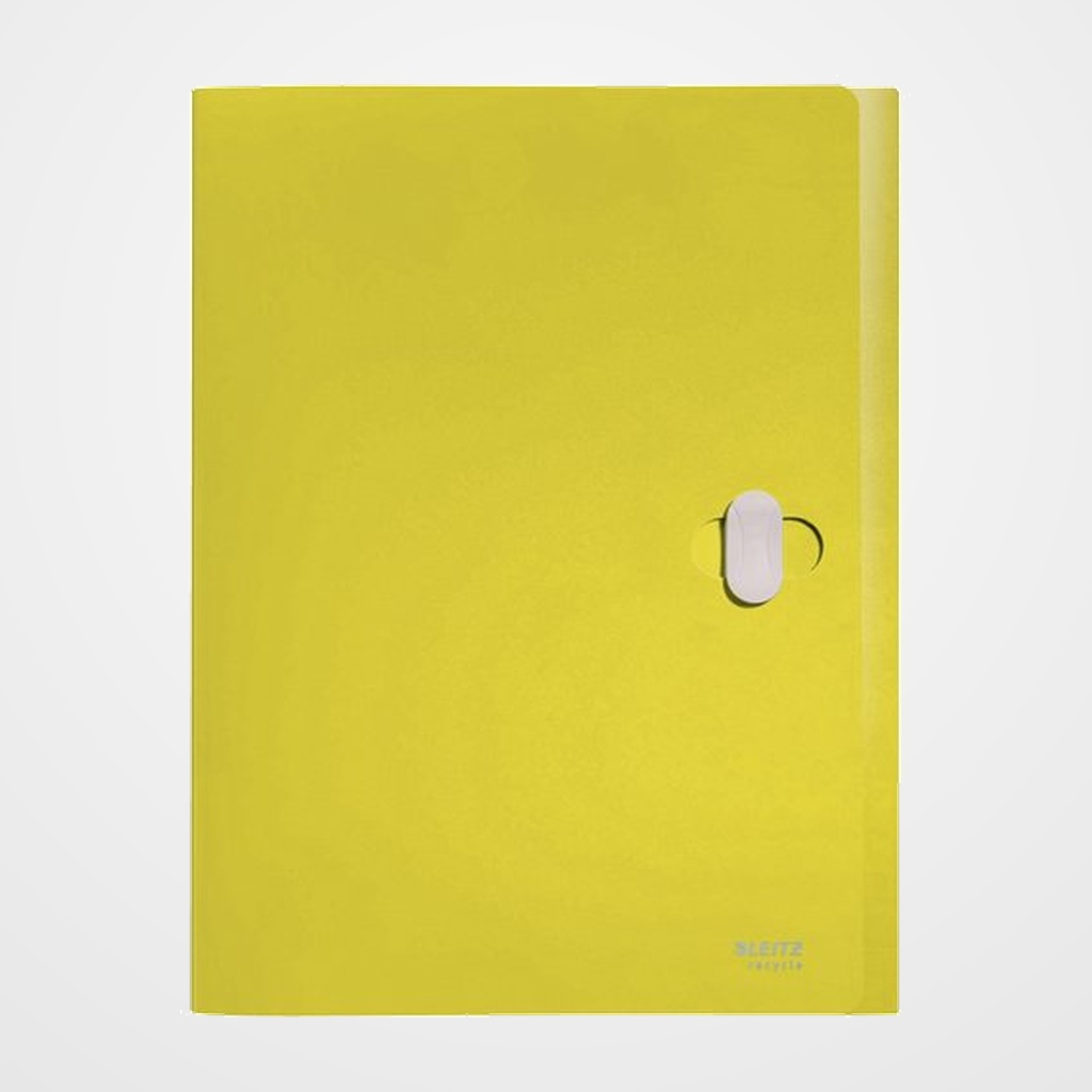 CARPETA de PROYECTOS LEITZ RECYCLE PP A4 CIERRE GIRATORIO 38mm AMARILLO