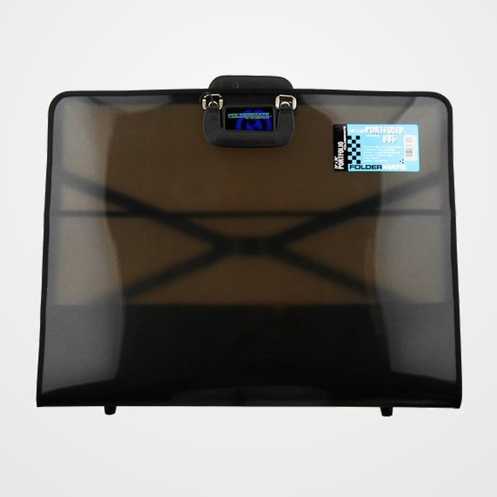 MALETIN de DIBUJO FOLDERMATE PP POP GEAR con CREMALLERA y ASA 495x640mm
