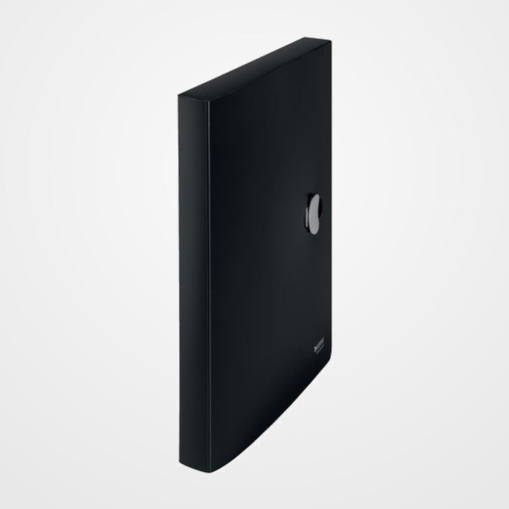 CARPETA de PROYECTOS LEITZ PP RECYCLE A4 BOTON 3 cm NEGRO