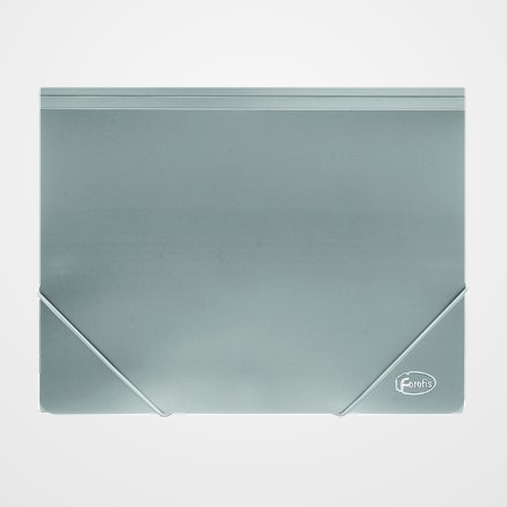 CARPETA de PROYECTOS FOROFIS PP A4 GOMAS 3 cm GRIS