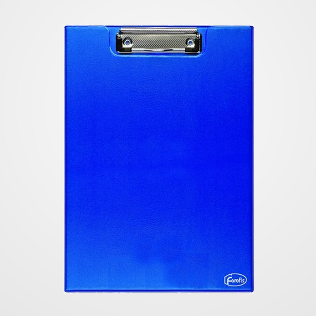 CARPETA con PINZA MINICLIP SUPERIOR FOROFIS A4 AZUL
