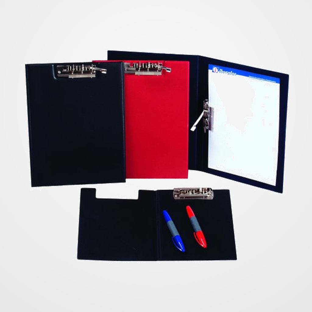 CARPETA con PINZA MINICLIP SUPERIOR IBERPLAS PVC Fº AZUL