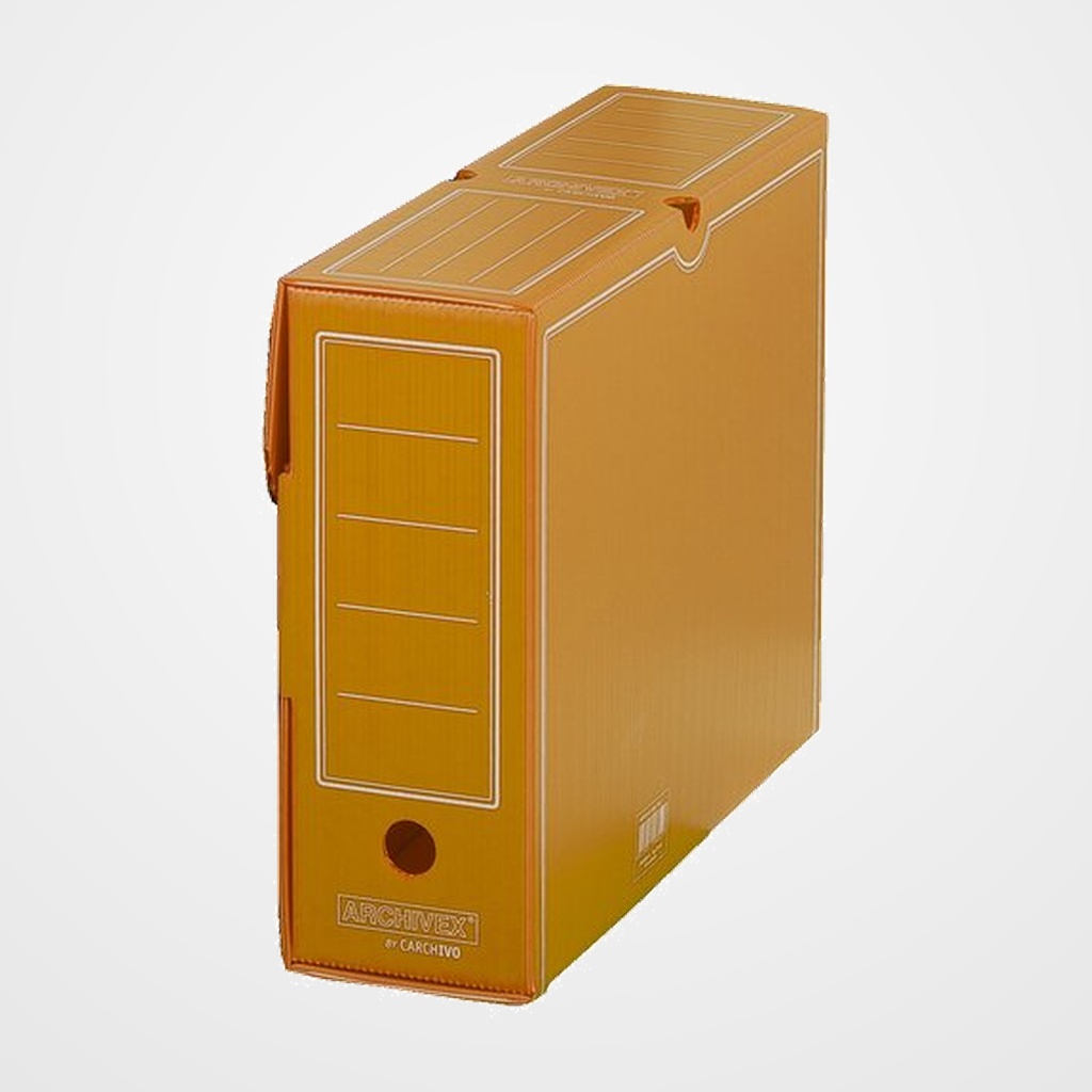 CAJA ARCHIVO DEFINITIVO PP CARCHIVO Fº 100mm MARRON