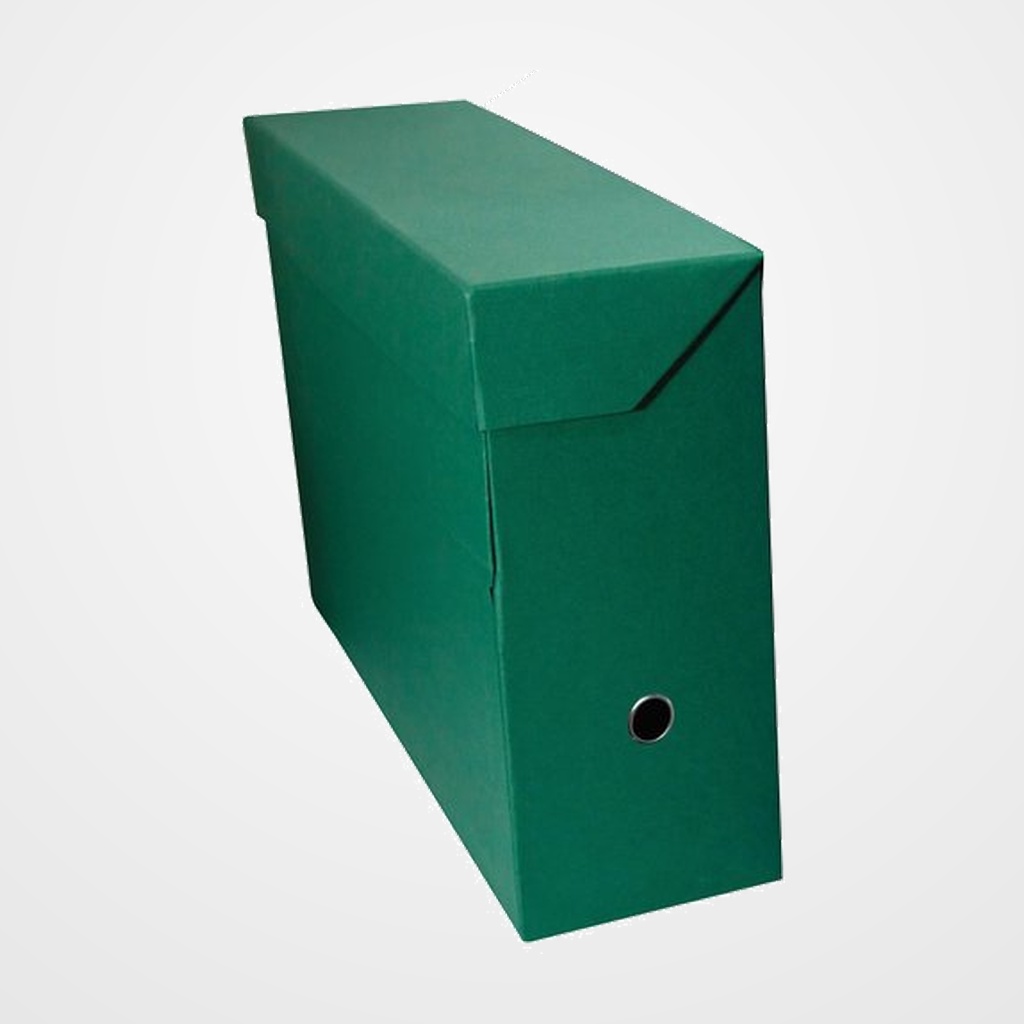 CAJA de TRANSFERENCIAS GELTEX A4 con OLLAOS VERDE