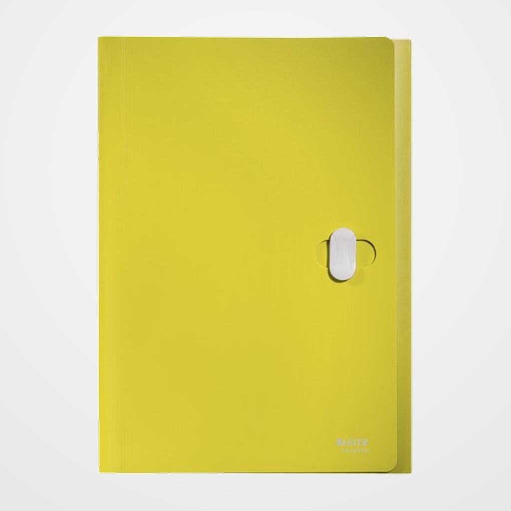 CLASIFICADOR ACORDEON LEITZ RECYCLE PP A4 5+1 SEPARAD. AMARILLO