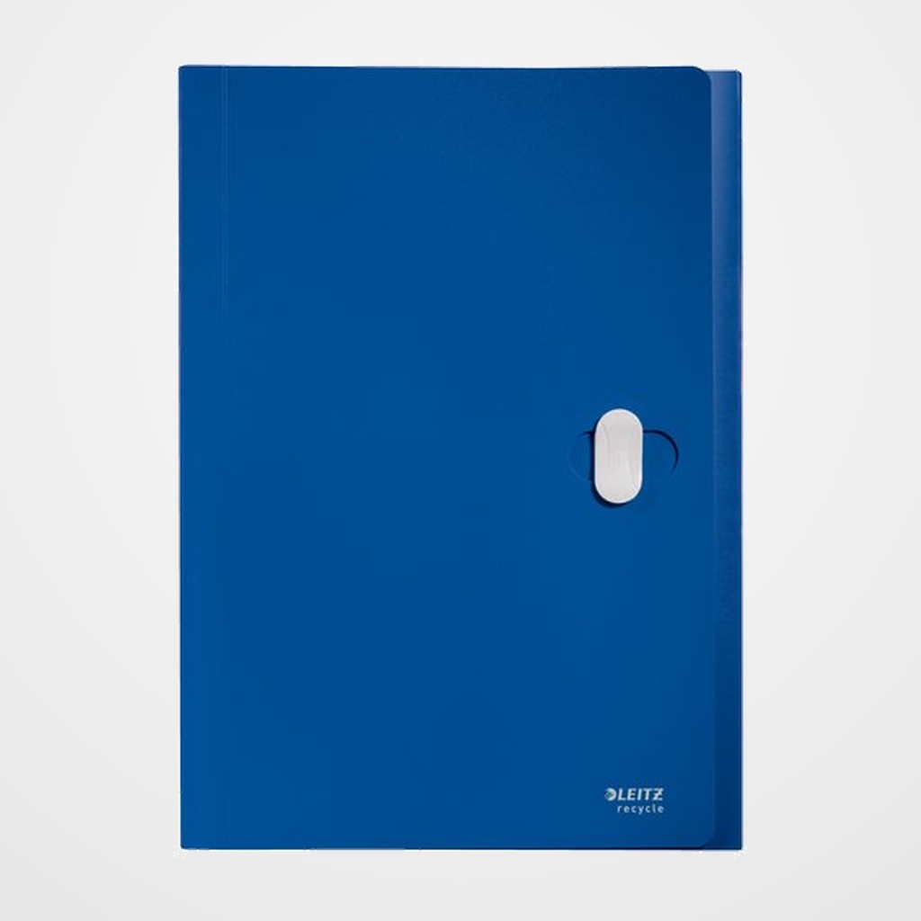 CLASIFICADOR ACORDEON LEITZ RECYCLE PP A4 5+1 SEPARAD. AZUL