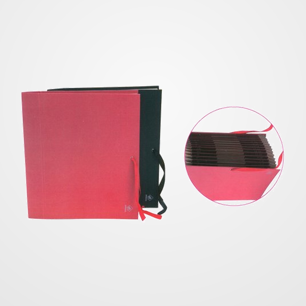 CLASIFICADOR ACORDEON MARIOLA GELTEX Fº 20 DPTOS.(A-Z) ROJO