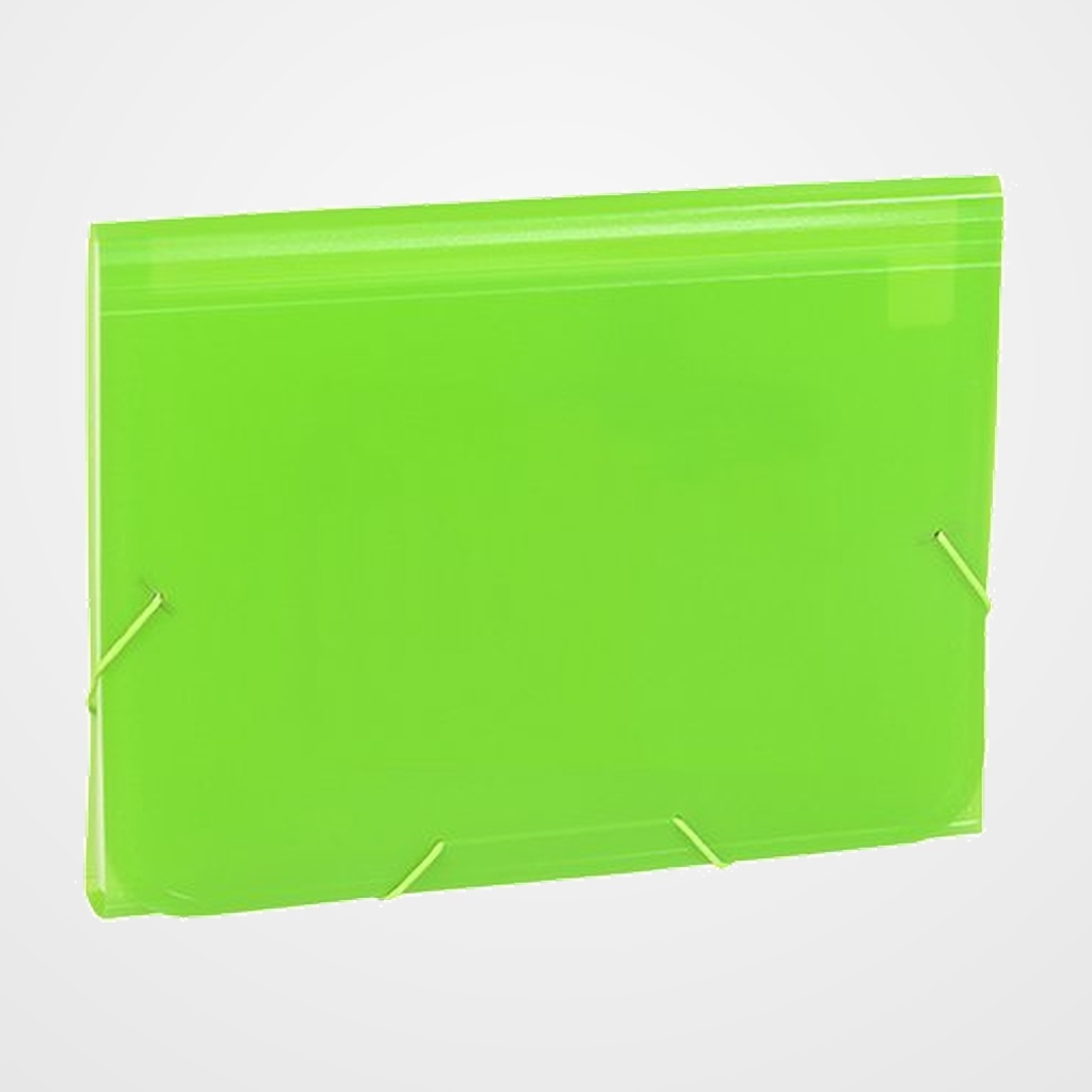 CLASIFICADOR ACORDEON CARCHIVO PP TRANSL. Fº 13 DPTOS.GOMAS VERDE