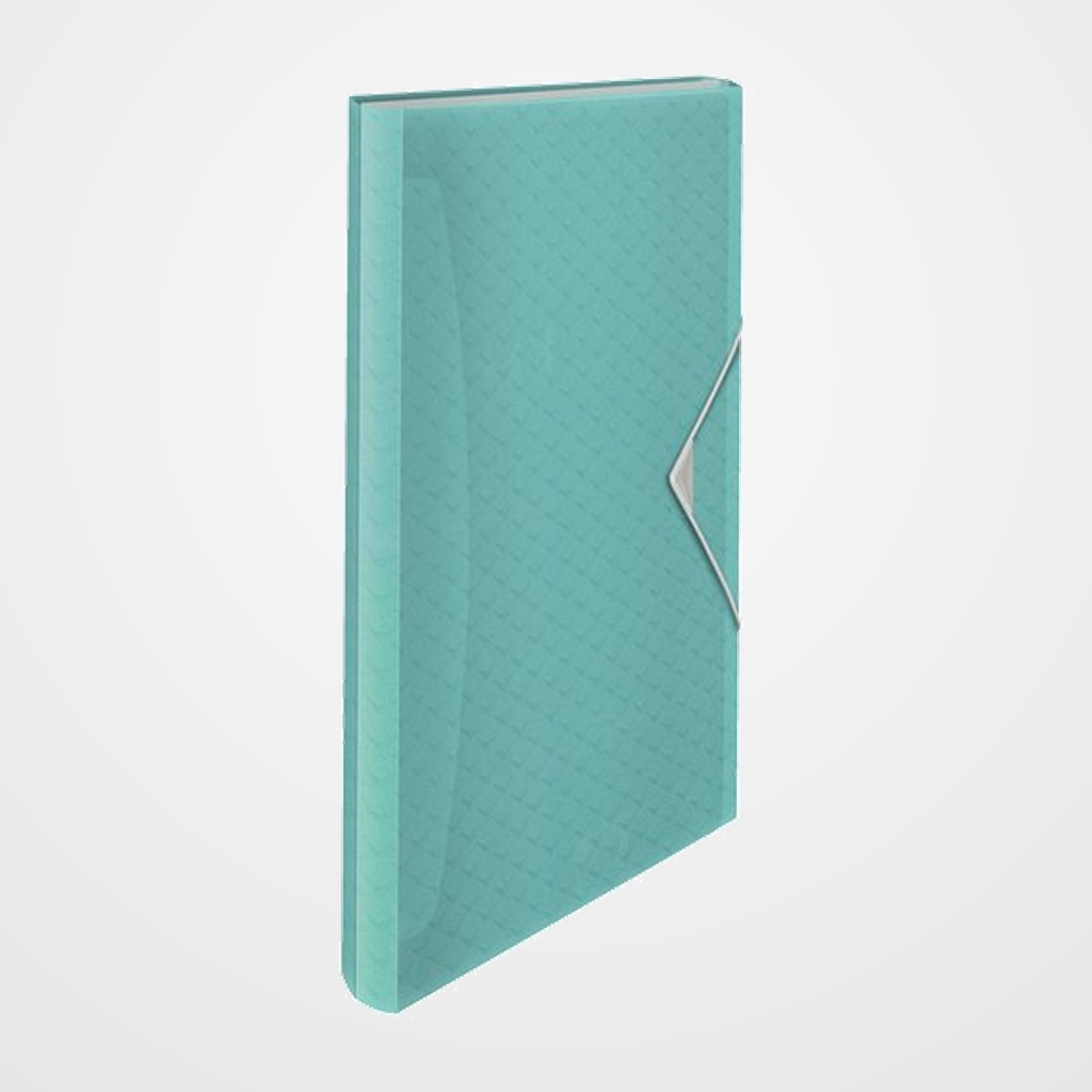 CLASIFICADOR ACORDEON ESSELTE PP COLOUR BREEZE A4 6 SEPARAD. AZUL