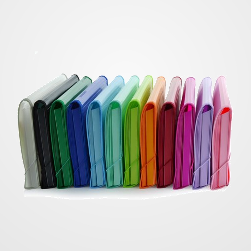 CLASIFICADOR ACORDEON OFFICE BOX PP COLORLINE 335x240mm PLUS 12 DPTOS.+1 DPTO.para BLOCK, con RIBETE y GOMAS