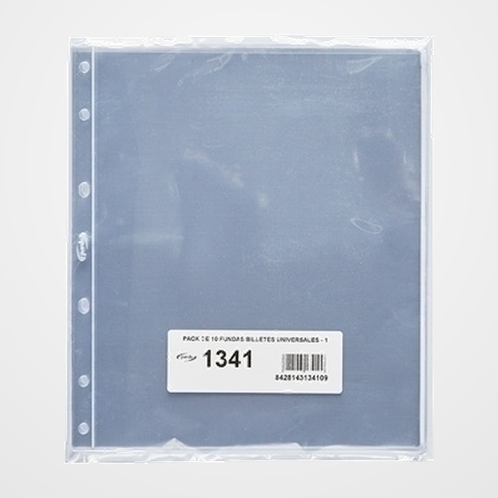 FUNDA para ALBUM de BILLETES PARDO 1 DPTO.