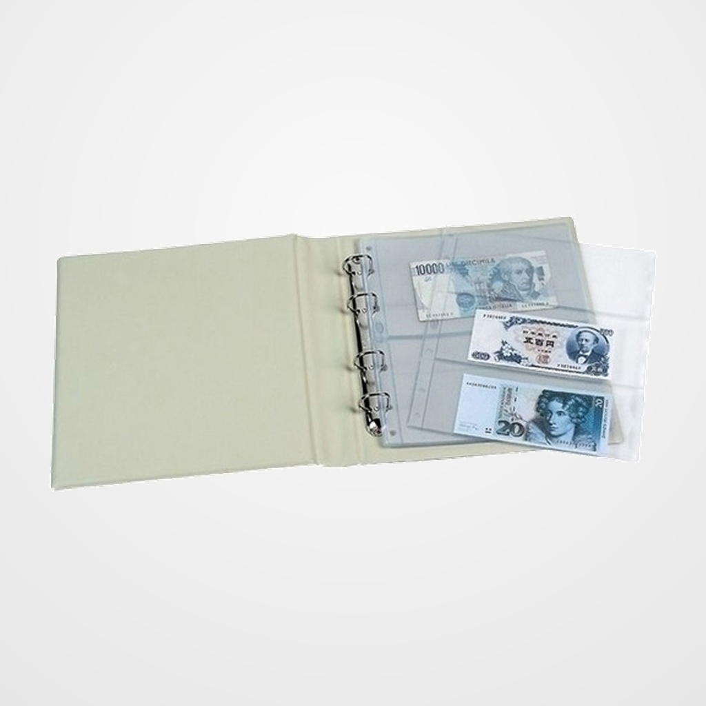 FUNDA para ALBUM de BILLETES PARDO 3 DPTO.