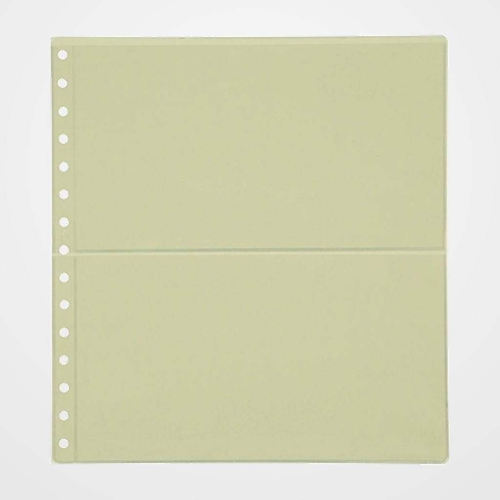 FUNDA para ALBUM de SELLOS PARDO 2 LAM.TRANSP.de 2 DPTOS.