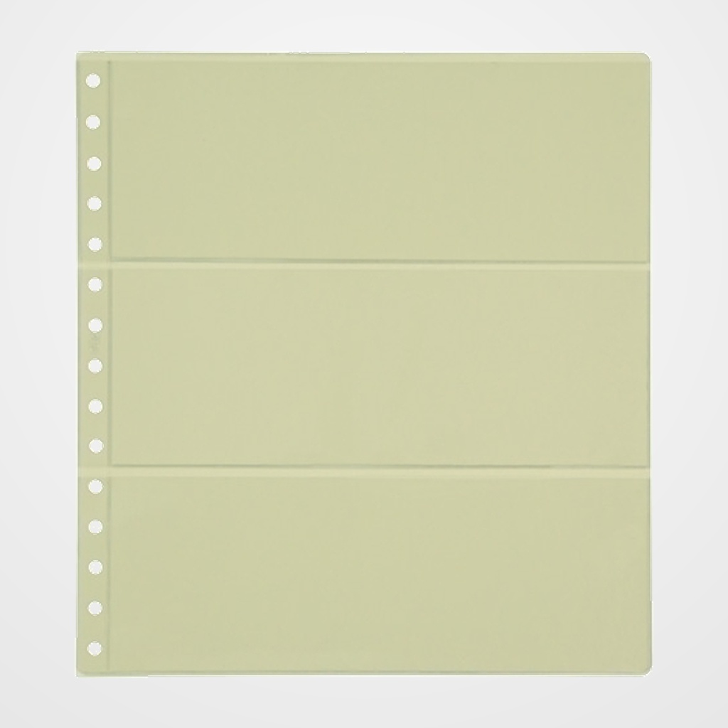 FUNDA para ALBUM de SELLOS PARDO 2 LAM.TRANSP.de 3 DPTOS.