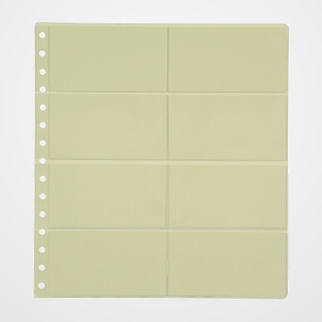 FUNDA para ALBUM de SELLOS PARDO 2 LAM.TRANSP.de 8 DPTOS.