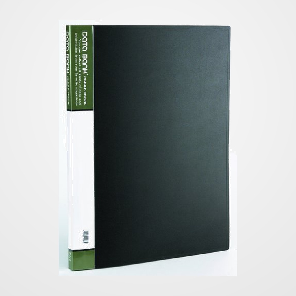 CARPETA FUNDAS (TARIFARIO) DATA BANK PP RIGIDO A3  20 F. NEGRO