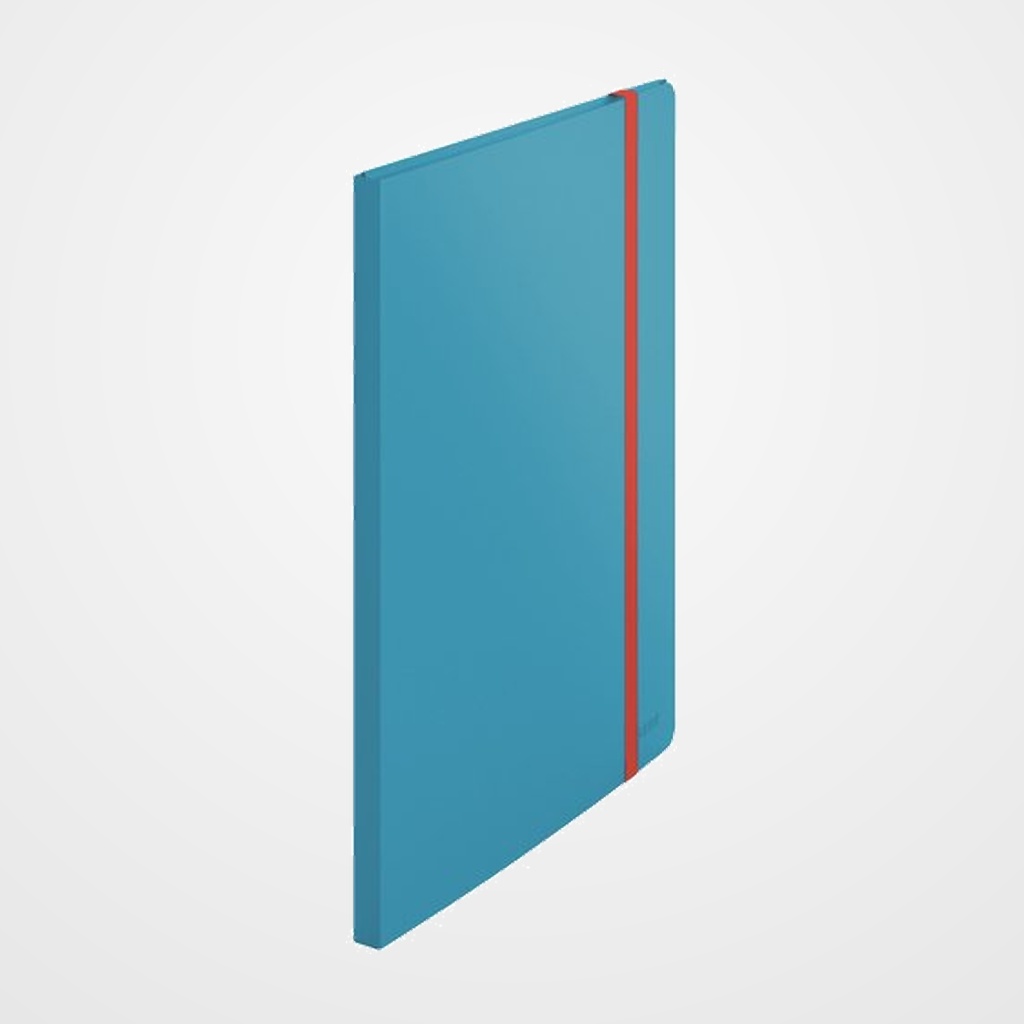 CARPETA FUNDAS (TARIFARIO) LEITZ COSY PLUS PP FLEXIBLE A4 20 F. AZUL