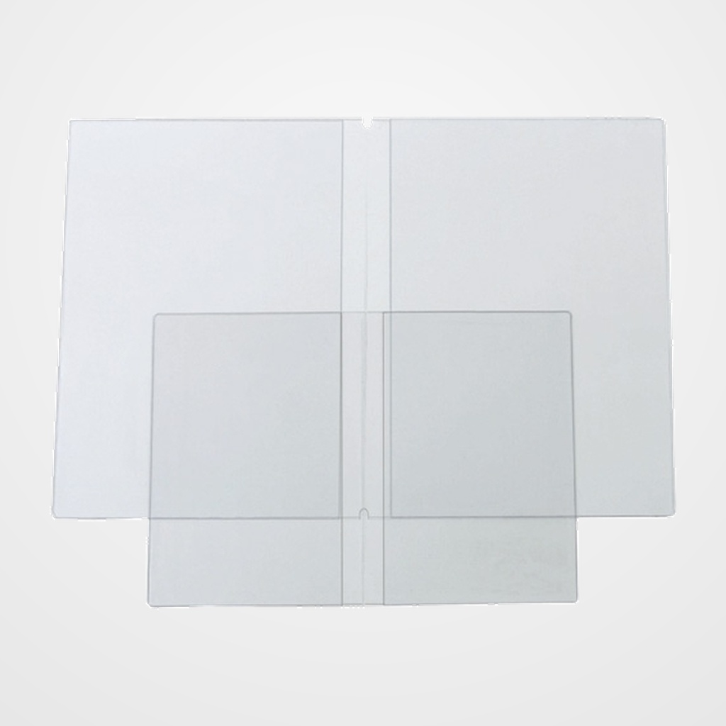 FUNDA CARNET IBERP.PVC MENU 150µ DOBL.4º PAQUETE de 50