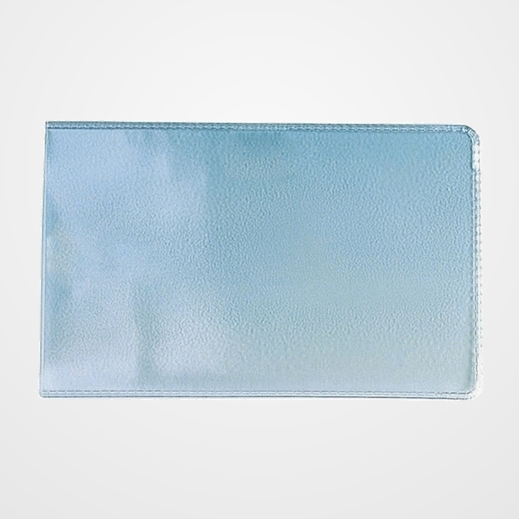 FUNDA PORTACARNET GRAFOPLAS PVC 200µ REBAJE  60x95mm (NIF) PAQUETE de 25