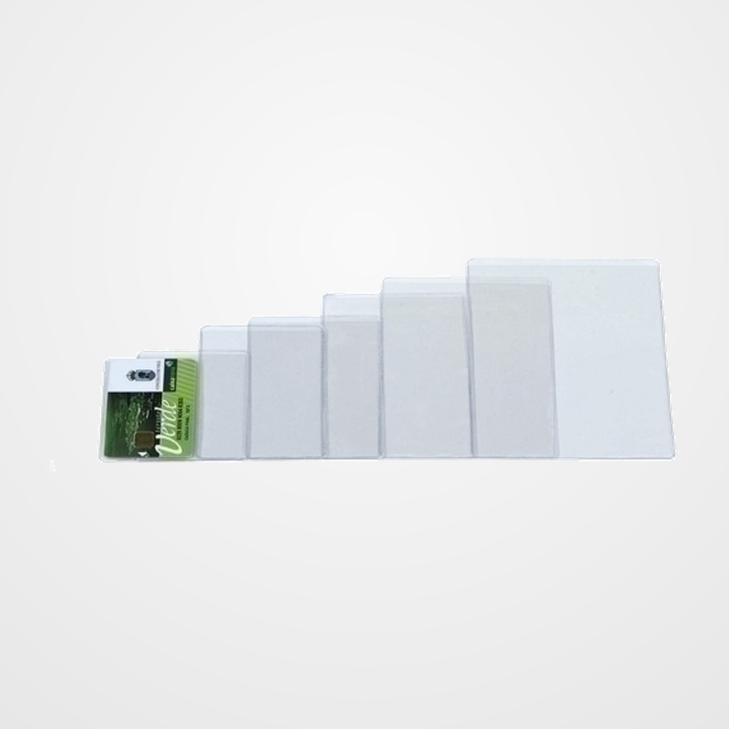 FUNDA PORTACARNET IBERPLAS PVC 150µ REBAJE PL.NJ.83Q A4 PAQUETE de 50