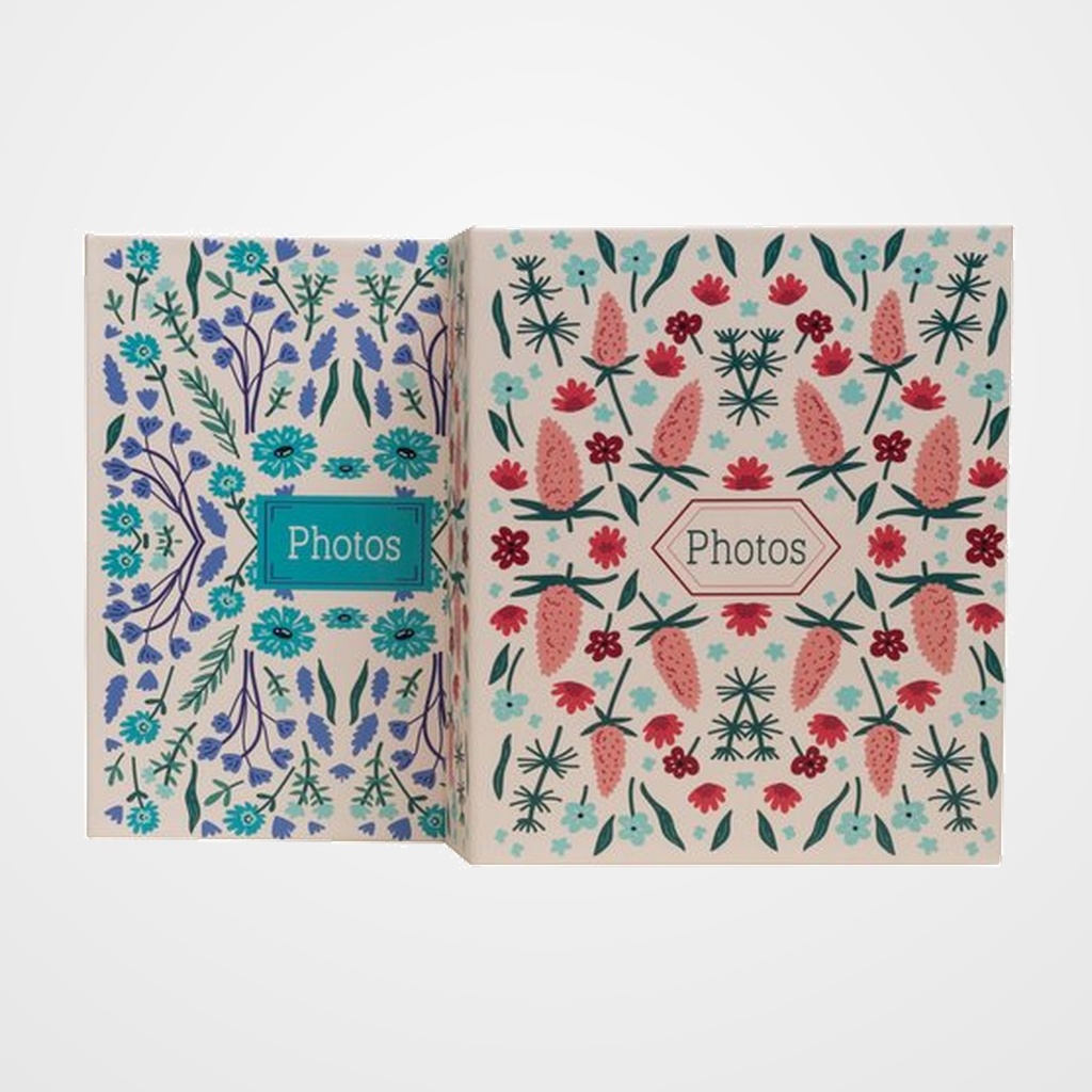 [12201303] ALBUM de FOTOS EXACOMPTA MINI FLOWERS 14x16.5cm tapa DURA SURTIDO (2 mod.)