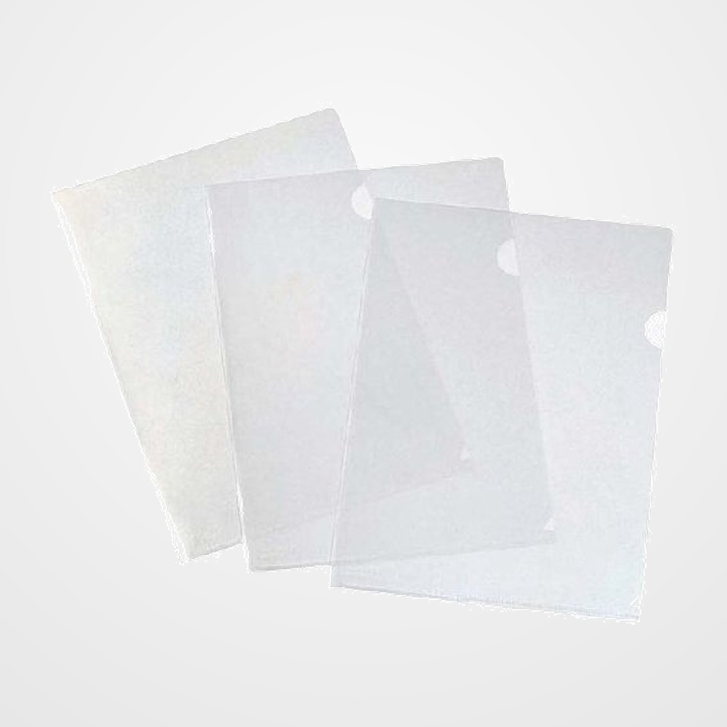 DOSIER ANGULO RECTO DATABANK PP 200µ A4 CRISTAL PAQUETE de 12