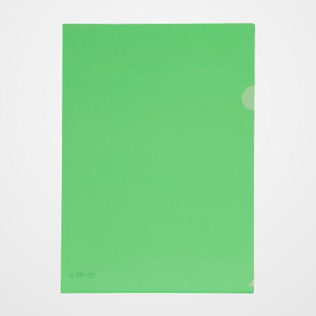 DOSIER UÑERO EXTRA OFFICE BOX A4 VERDE PAQUETE de 10