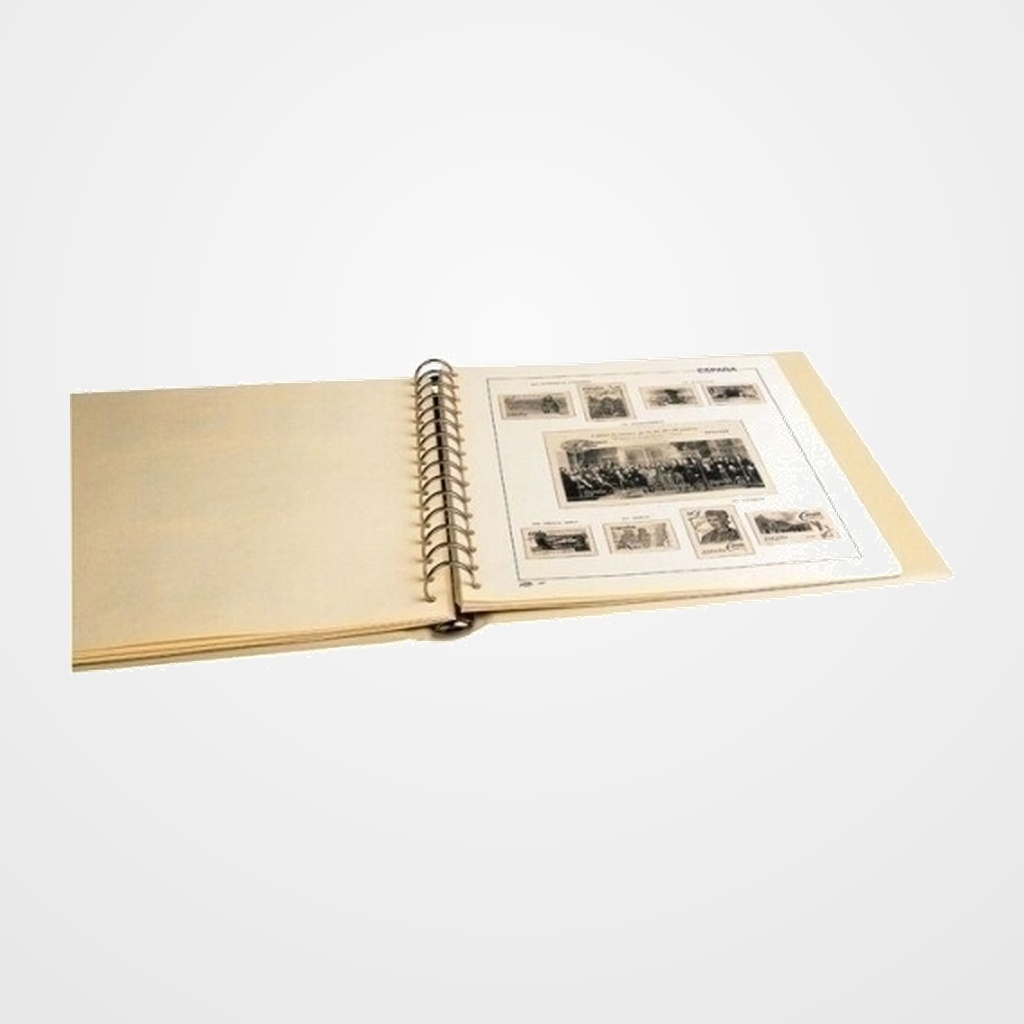 ALBUM de SELLOS PARDO SUPLEMENTO ANUAL ILUSTRADO AÑO 2007