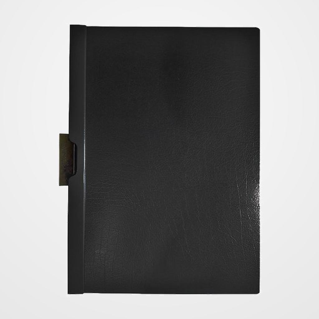 [18001006] DOSIER CLIP ESSELTE PVC CLIP FILE A4 pinza METAL 30h NEGRO VIVIDA