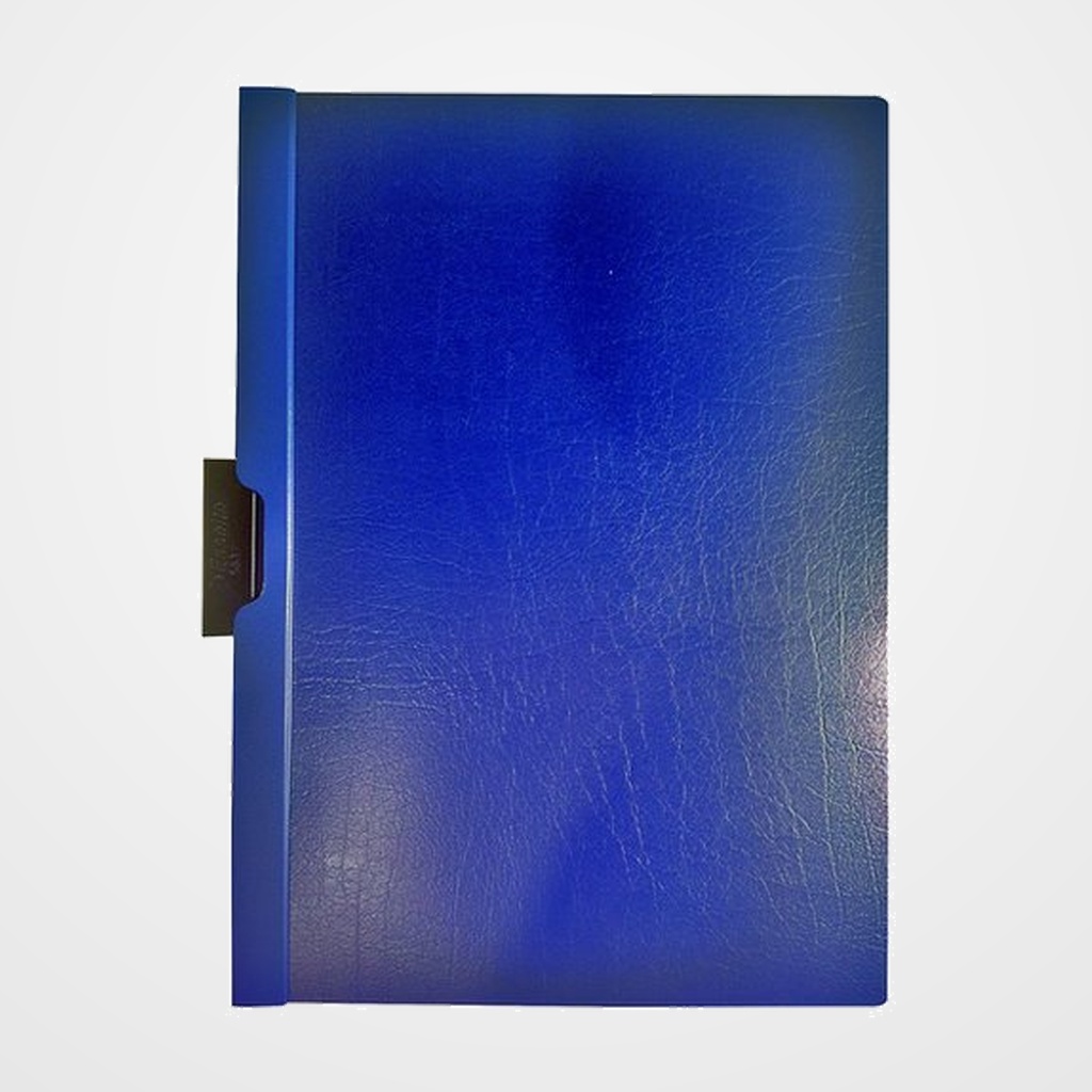 DOSIER CLIP ESSELTE PVC CLIP FILE A4 pinza METAL 60h AZUL VIVIDA