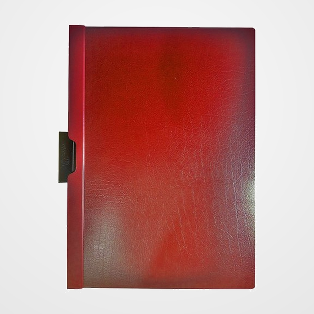 DOSIER CLIP ESSELTE PVC CLIP FILE A4 pinza METAL 60h ROJO