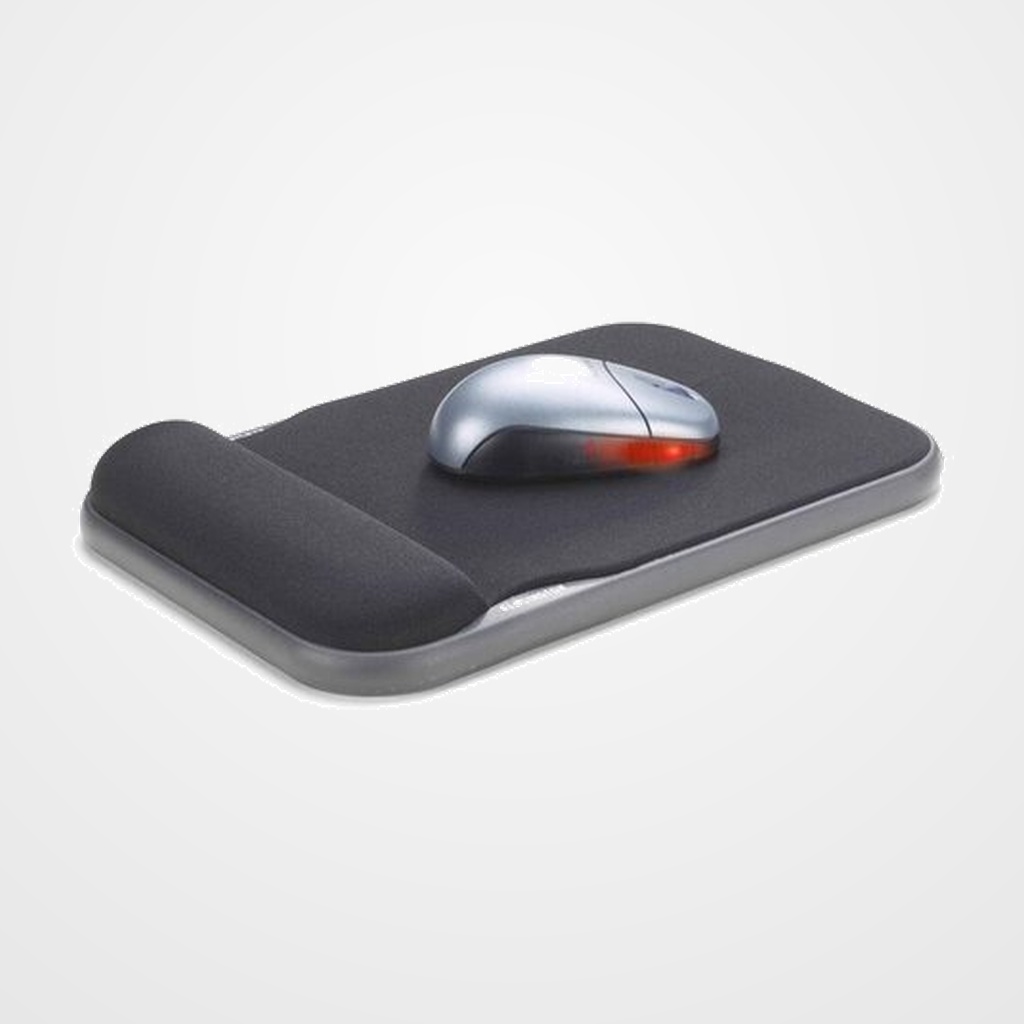 [42101125] ALFOMBRILLA KENSINGTON C/REPOSAMUÑECAS GEL DOS ALTURAS NEGRO