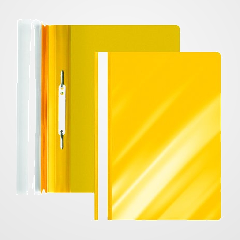 DOSIER FASTENER FOROFIS PVC A4 AMARILLO MATE