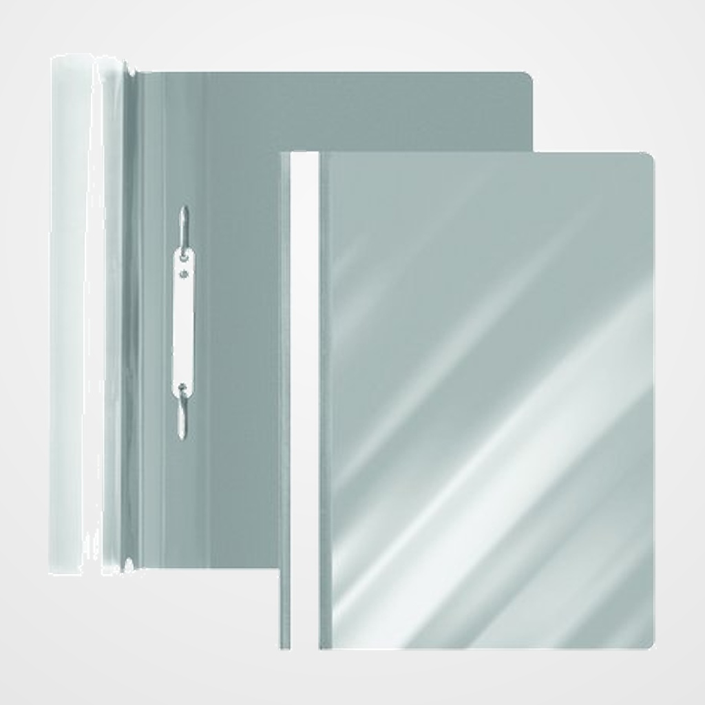 DOSIER FASTENER FOROFIS PVC A4 GRIS MATE