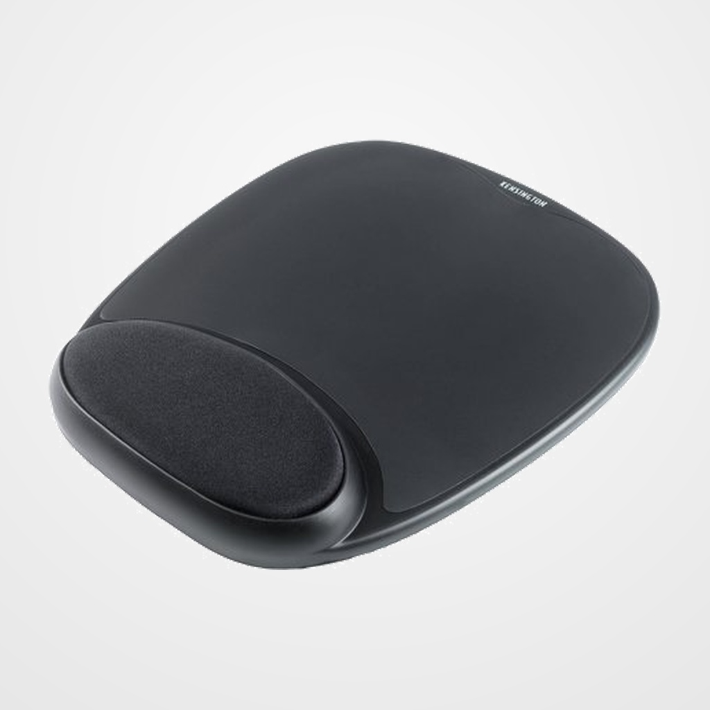 ALFOMBRILLA KENSINGTON C/REPOSAMUÑECAS GEL NEGRO