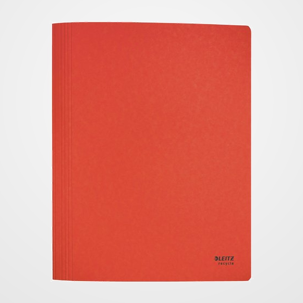 DOSIER FASTENER LEITZ RECYCLE CARTON A4 ROJO