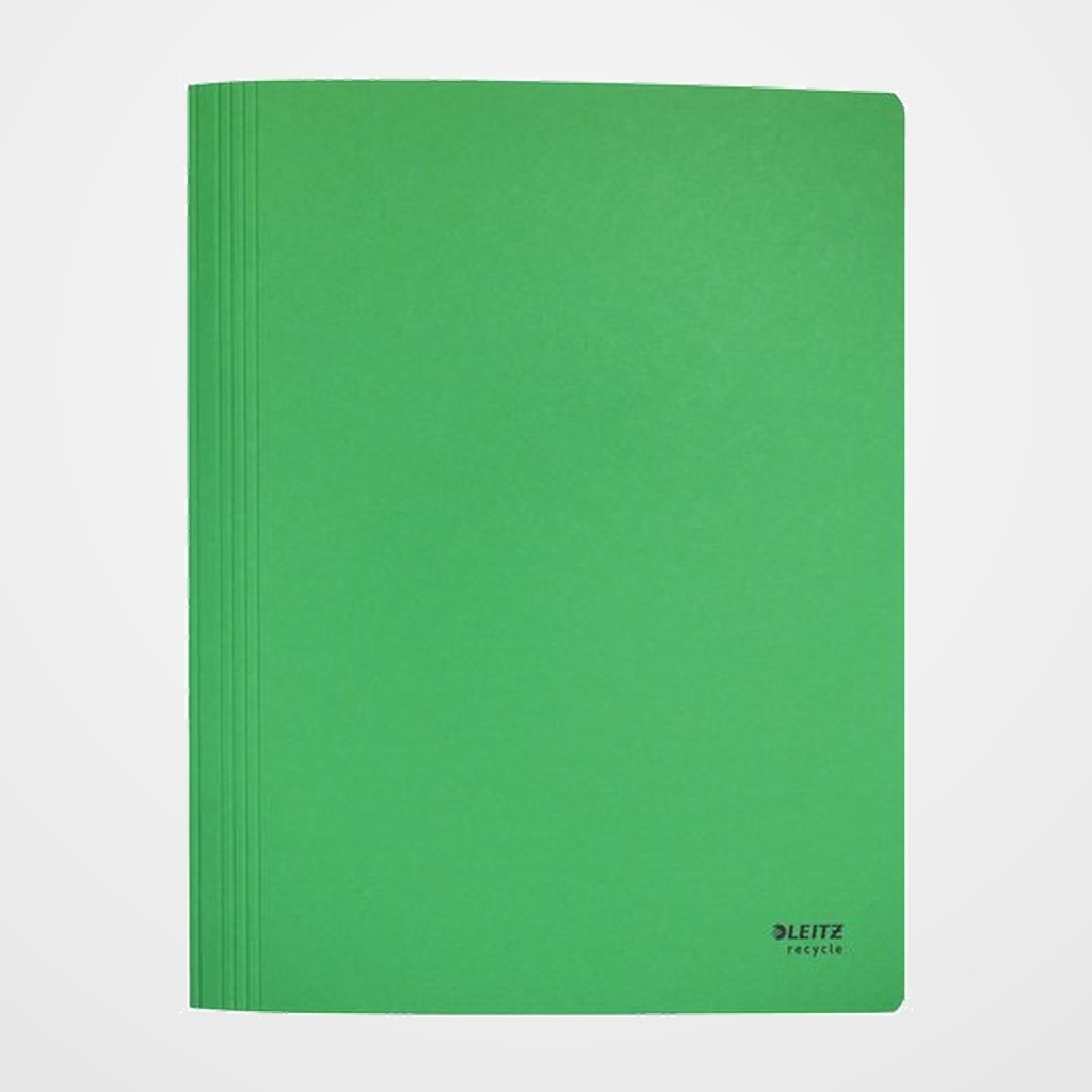 DOSIER FASTENER LEITZ RECYCLE CARTON A4 VERDE