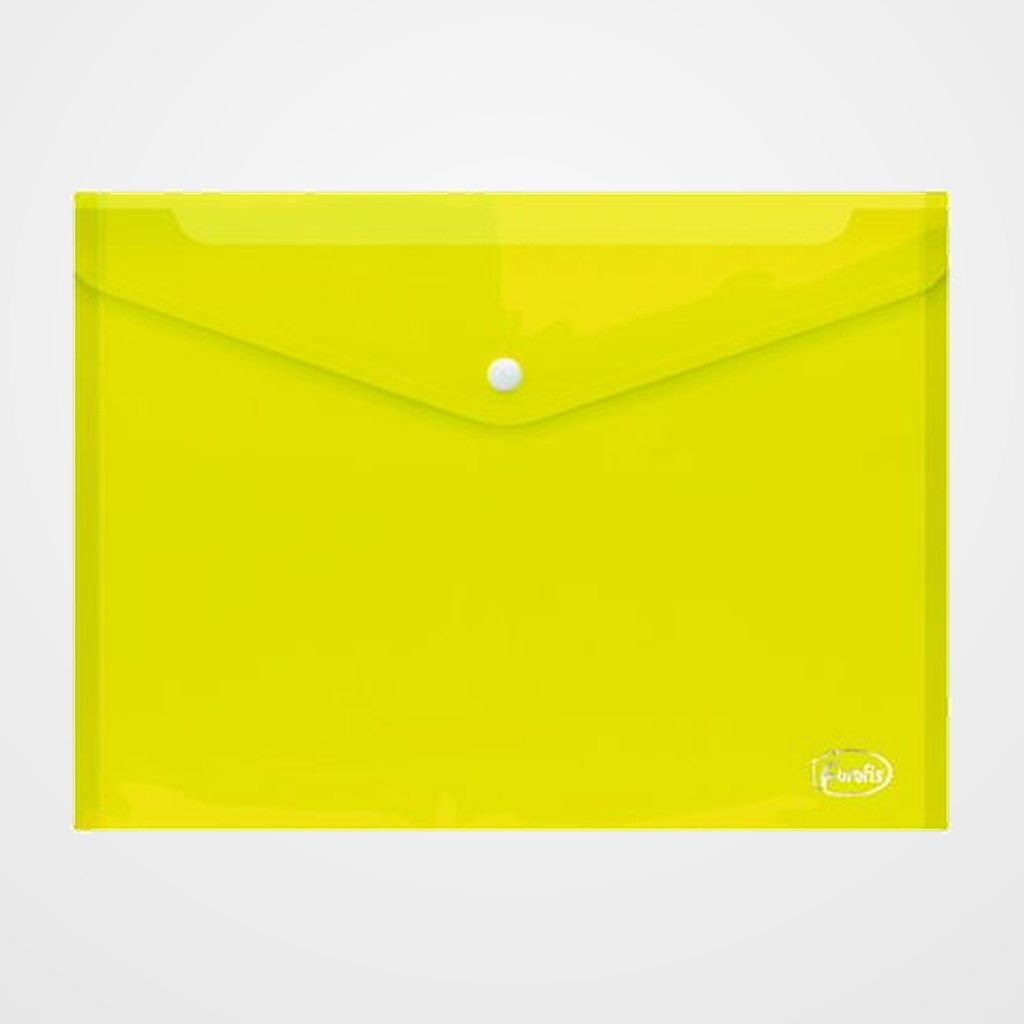 DOSIER SOBRE FOROFIS PP BROCHE A4 AMARILLO TRASLUCIDO