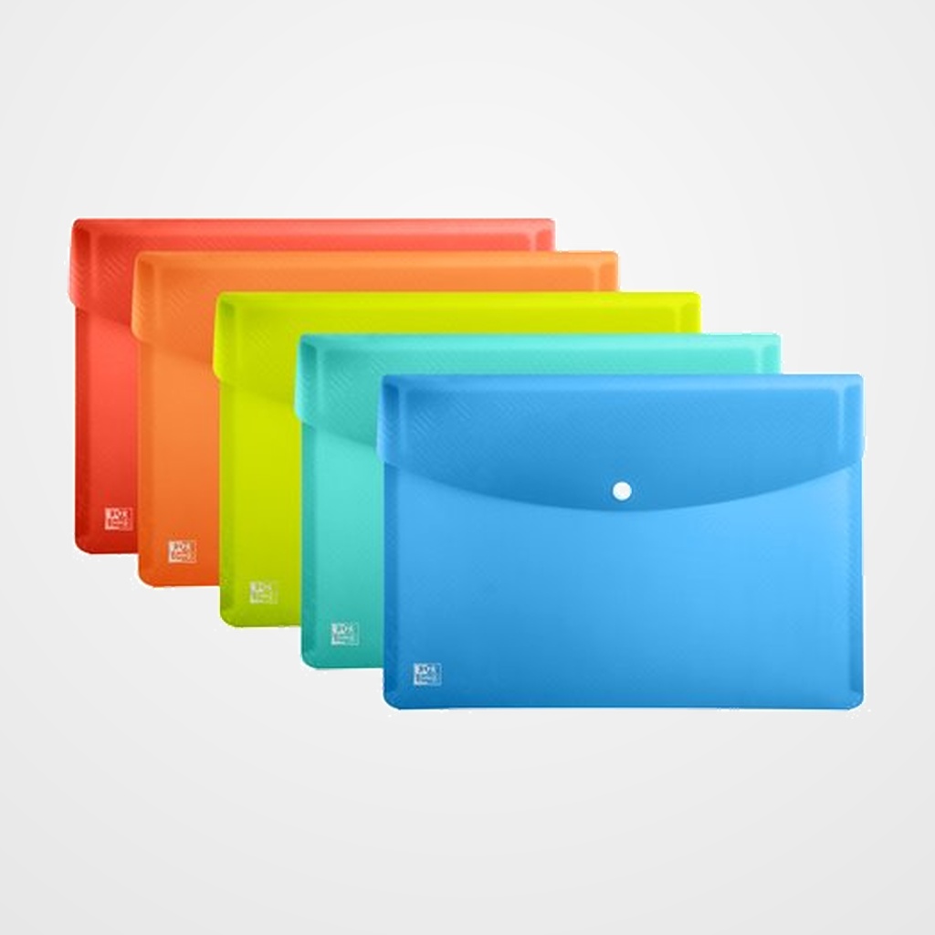 DOSIER SOBRE OXFORD/ELBA URBAN PP TRANSLUCIDO BROCHE A4 SURTIDO (5 colores)