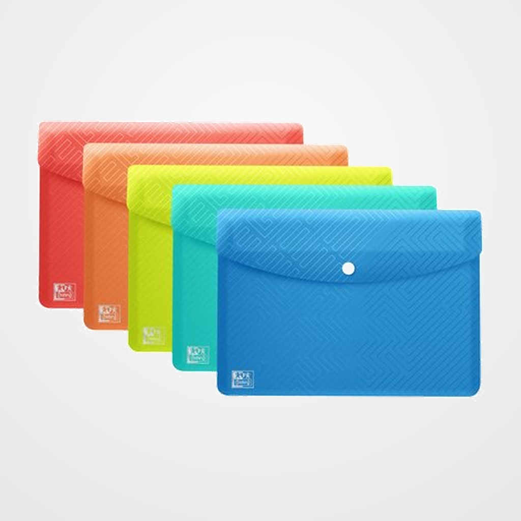 DOSIER SOBRE OXFORD/ELBA URBAN PP TRANSLUCIDO BROCHE A6 SURTIDO (5 col.)