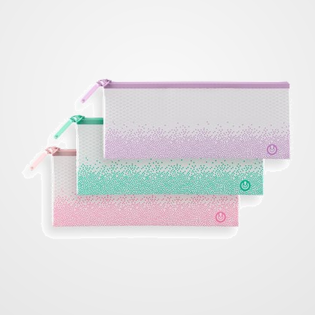 DOSIER SOBRE CARCHIVO CREMALLERA EVA-BAG SENSE CHECK SURTIDO (3 col.)