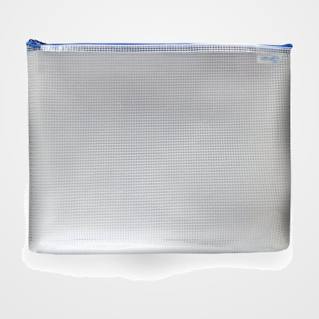 DOSIER SOBRE OFFICE BOX CIERRE CREMALLERA A4 AZUL