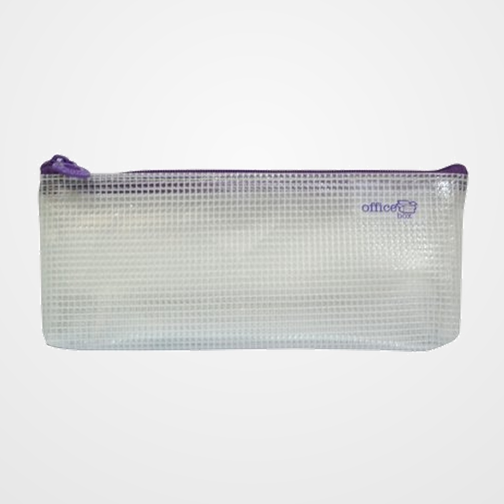 DOSIER SOBRE OFFICE BOX CIERRE CREMALLERA 200x90 mm. VIOLETA