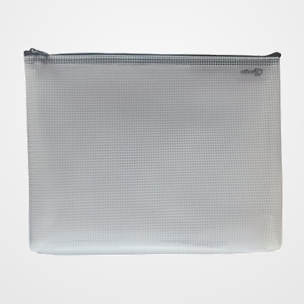 DOSIER SOBRE OFFICE BOX CIERRE CREMALLERA 285x225 mm. NEGRO