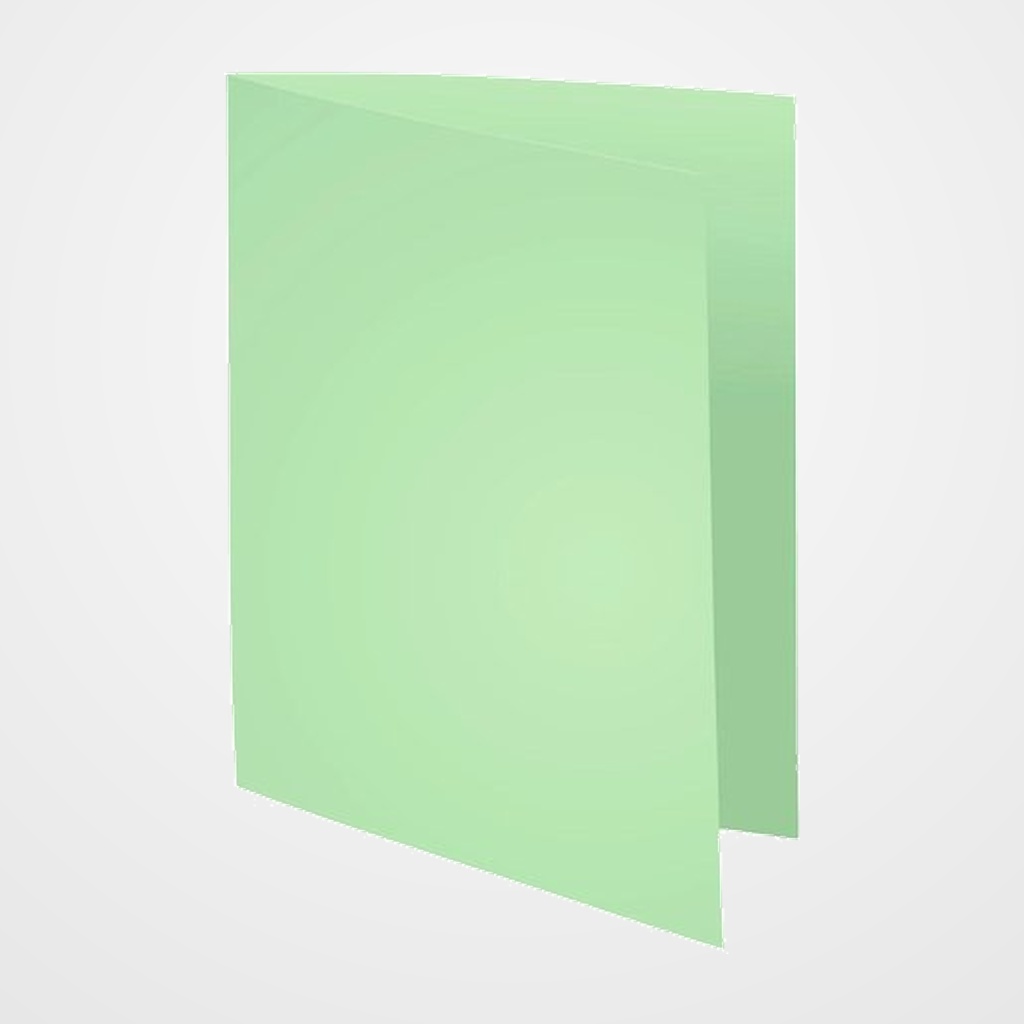 SUBCARPETA EXACOMPTA FOREVER 170g A4 VERDE PAQUETE de 100